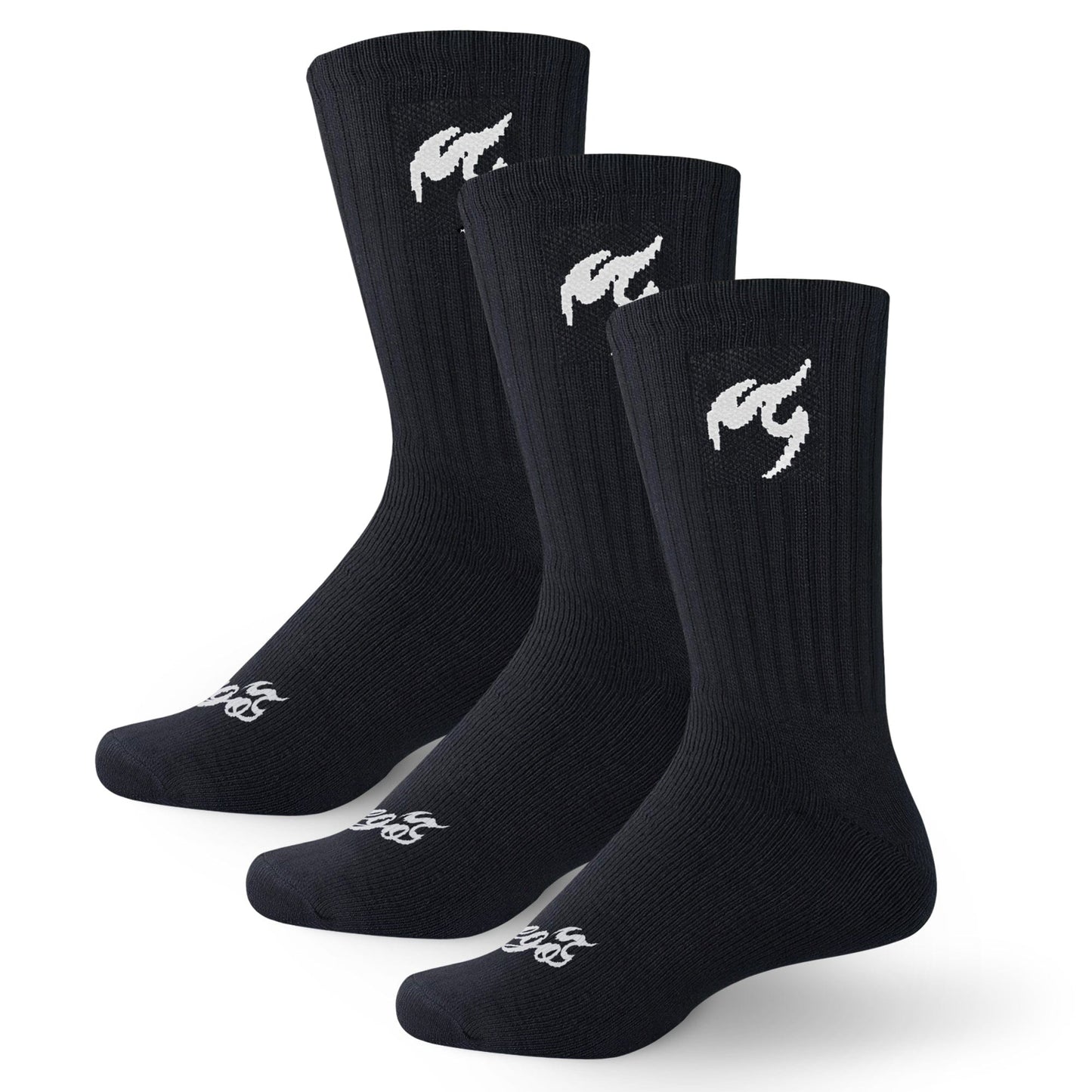 Fuego, Inc. Socks Crew Socks | Beige (3-pair) —