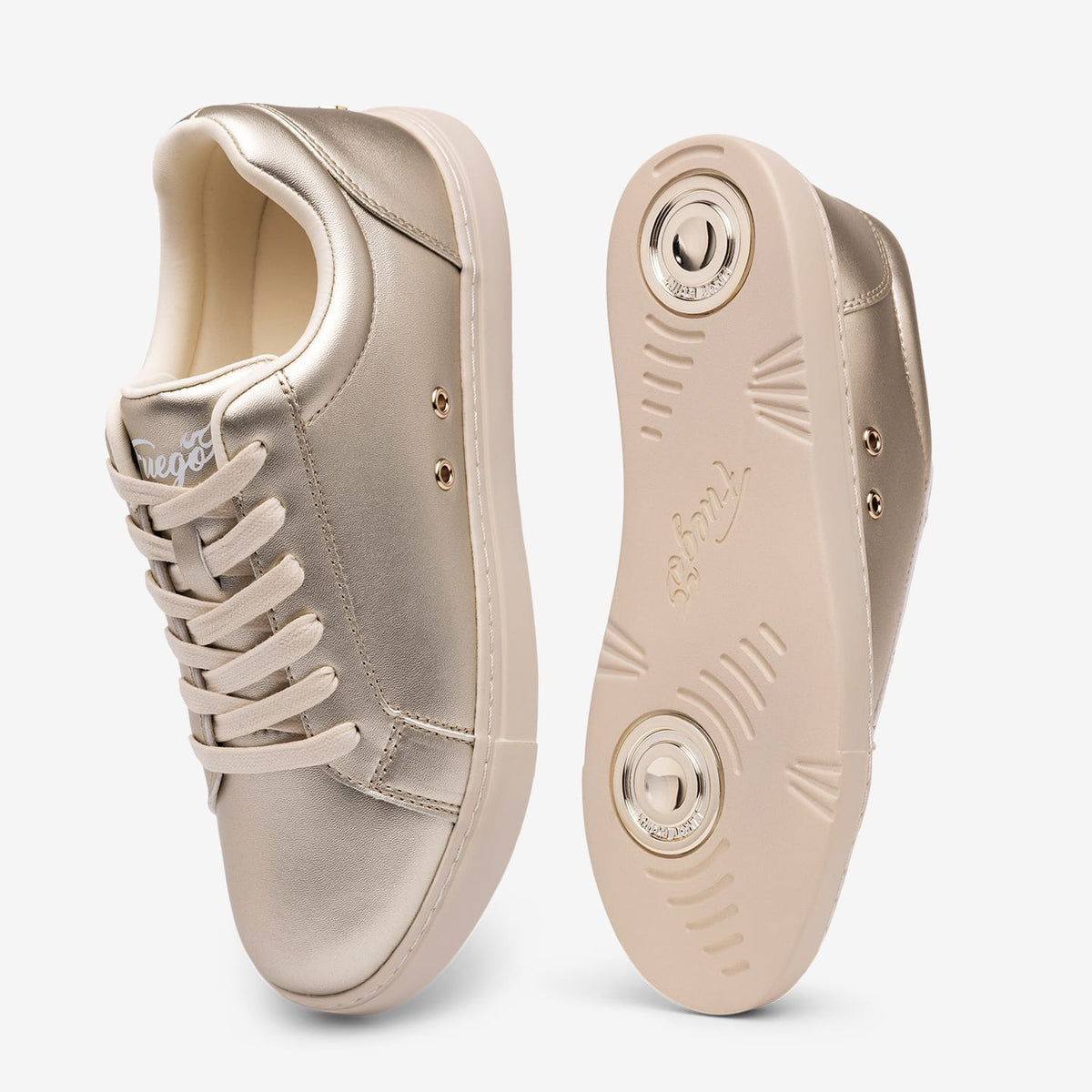 Fuego, Inc. Sneakers Champagne Low-top