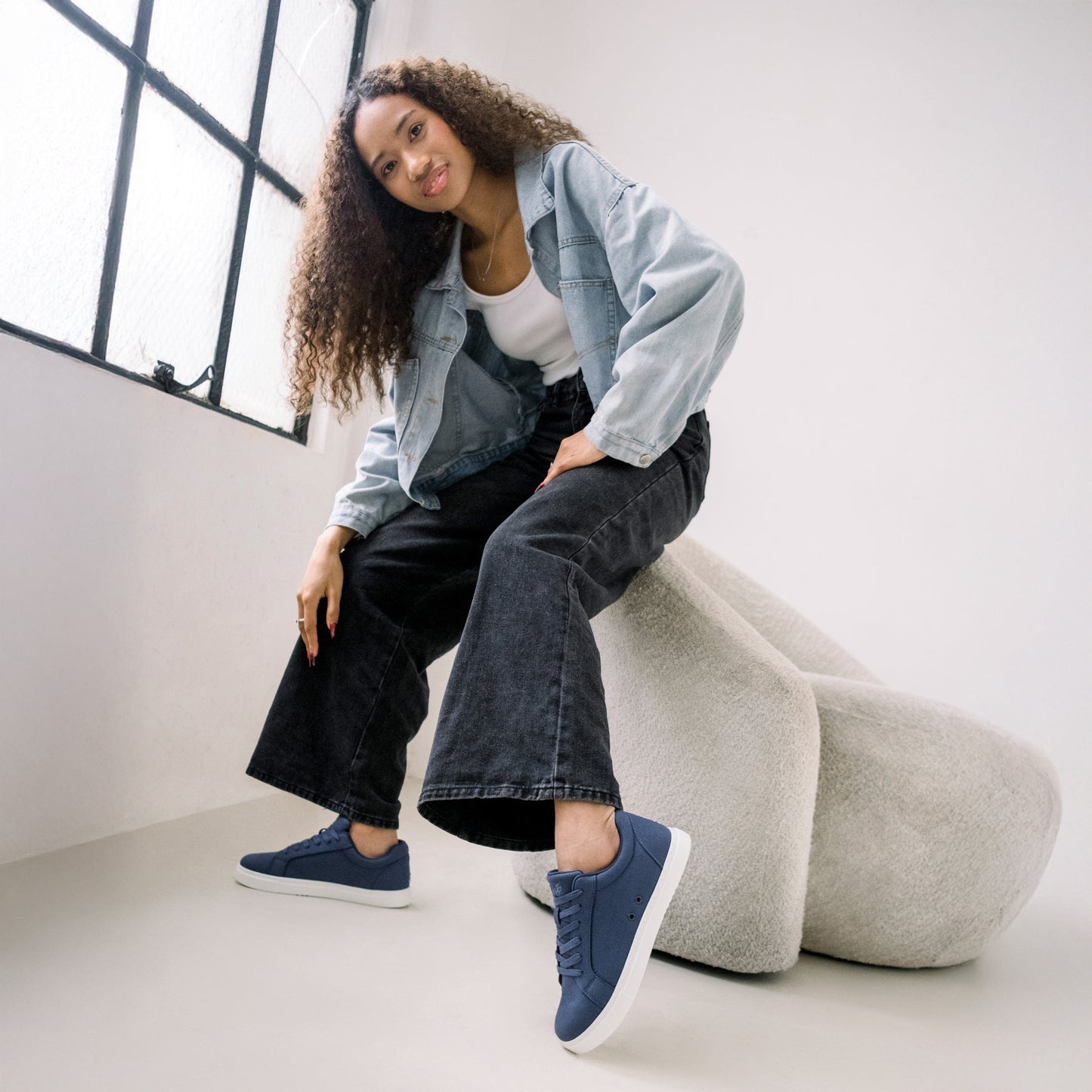 Fuego Sneakers Navy Low-top