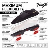 Fuego Sneakers All-black Split-sole