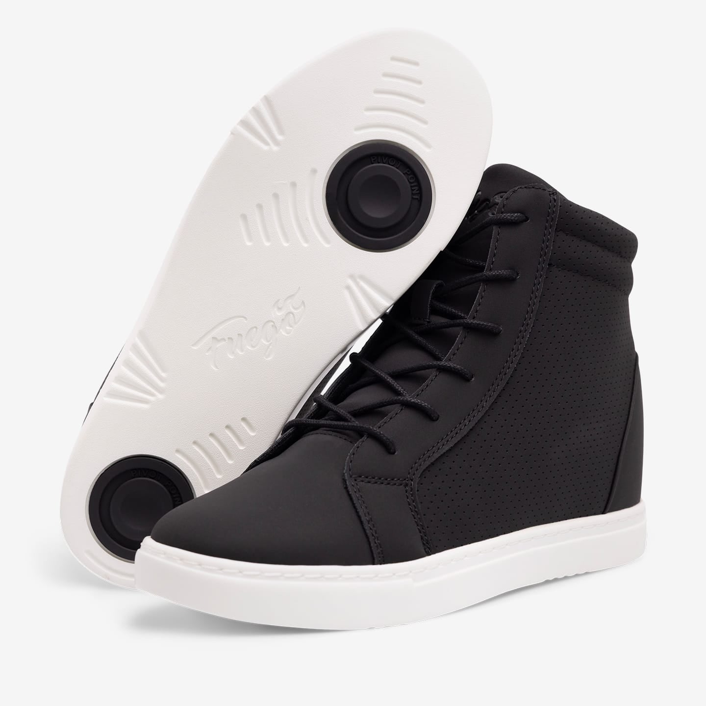 Fuego Sneakers Black Wedge