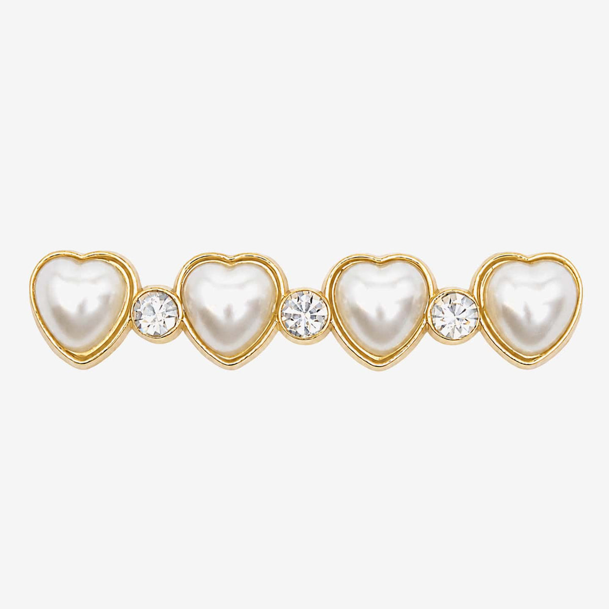 Fuego, Inc. Accessories Pearl Heart/Diamond Dubraes