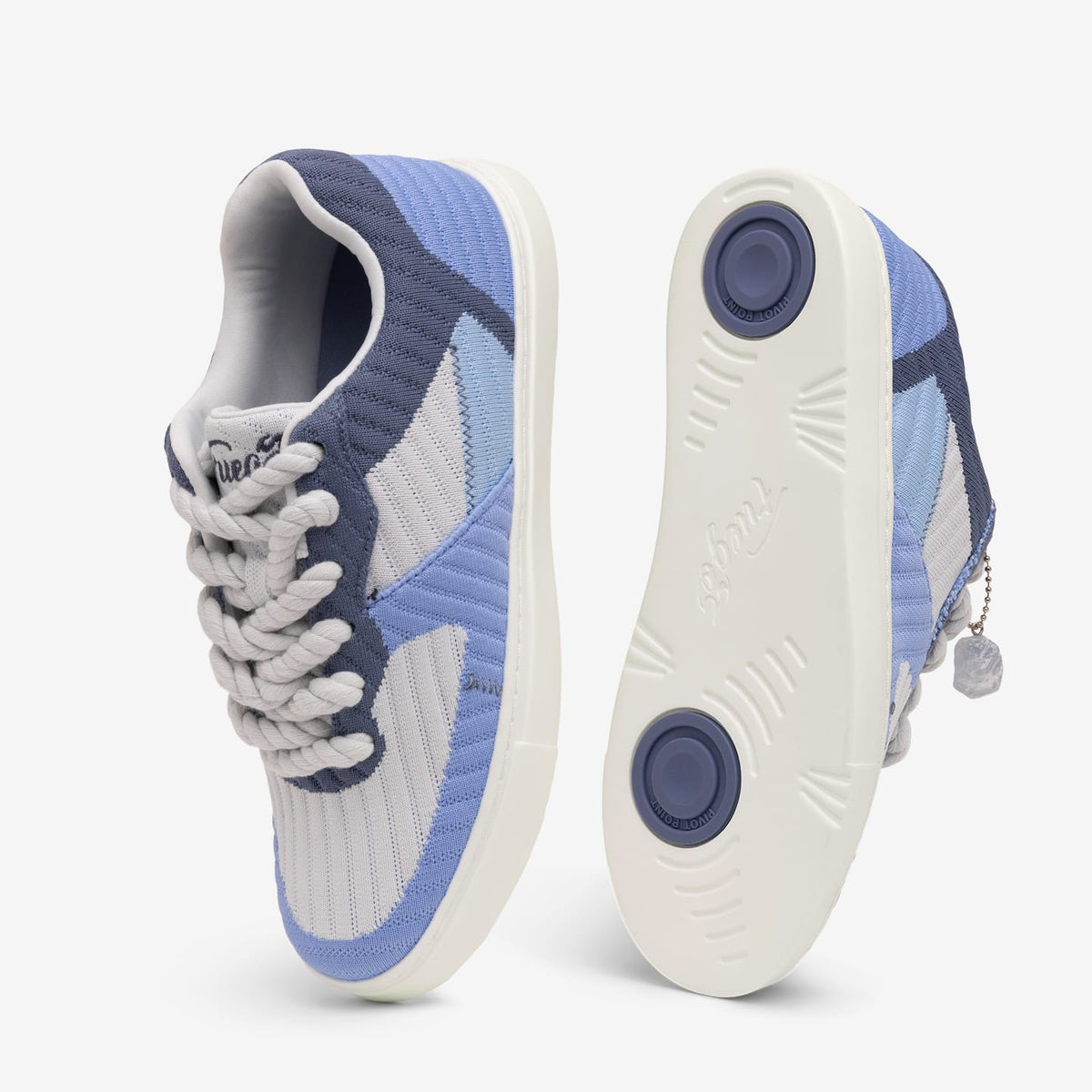 Fuego Sneakers Blue Jade Low-top
