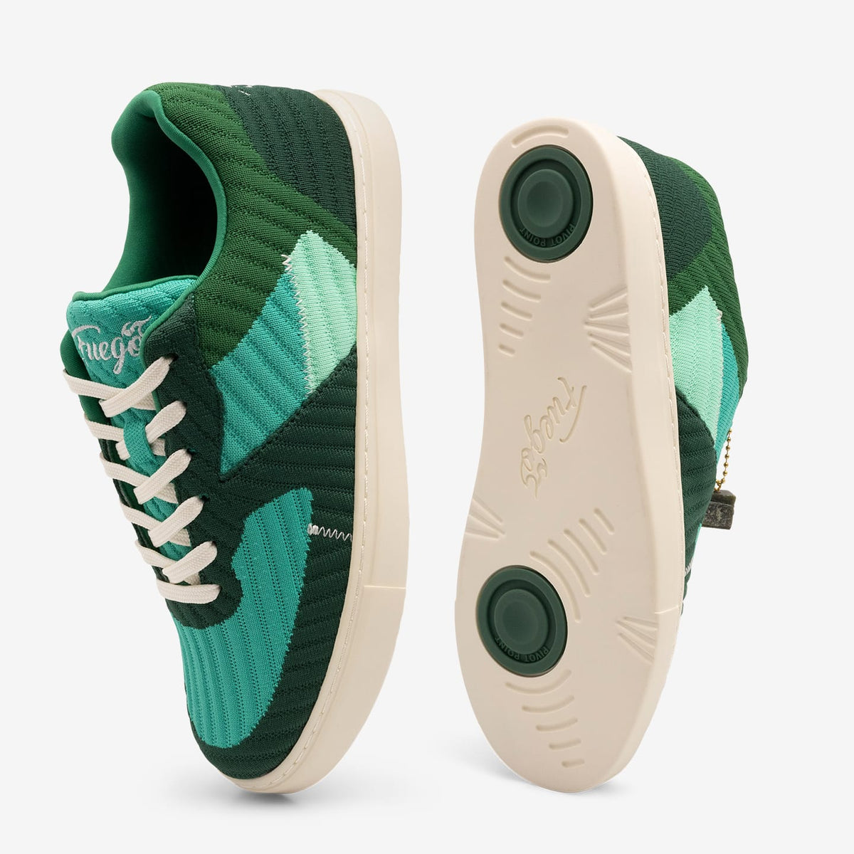 Fuego Sneakers Green Jade Low-top