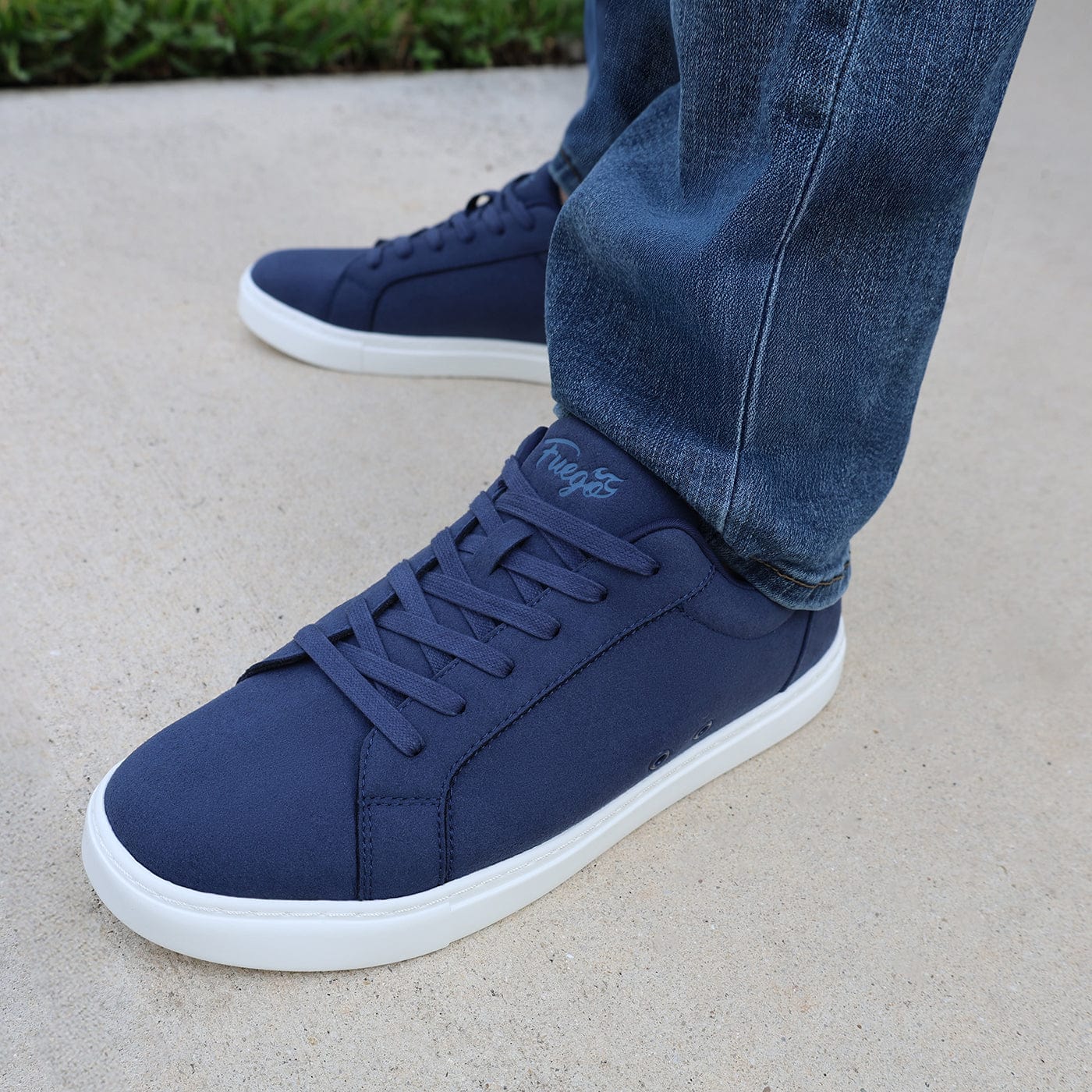 Fuego Sneakers Navy Blue | Low-top