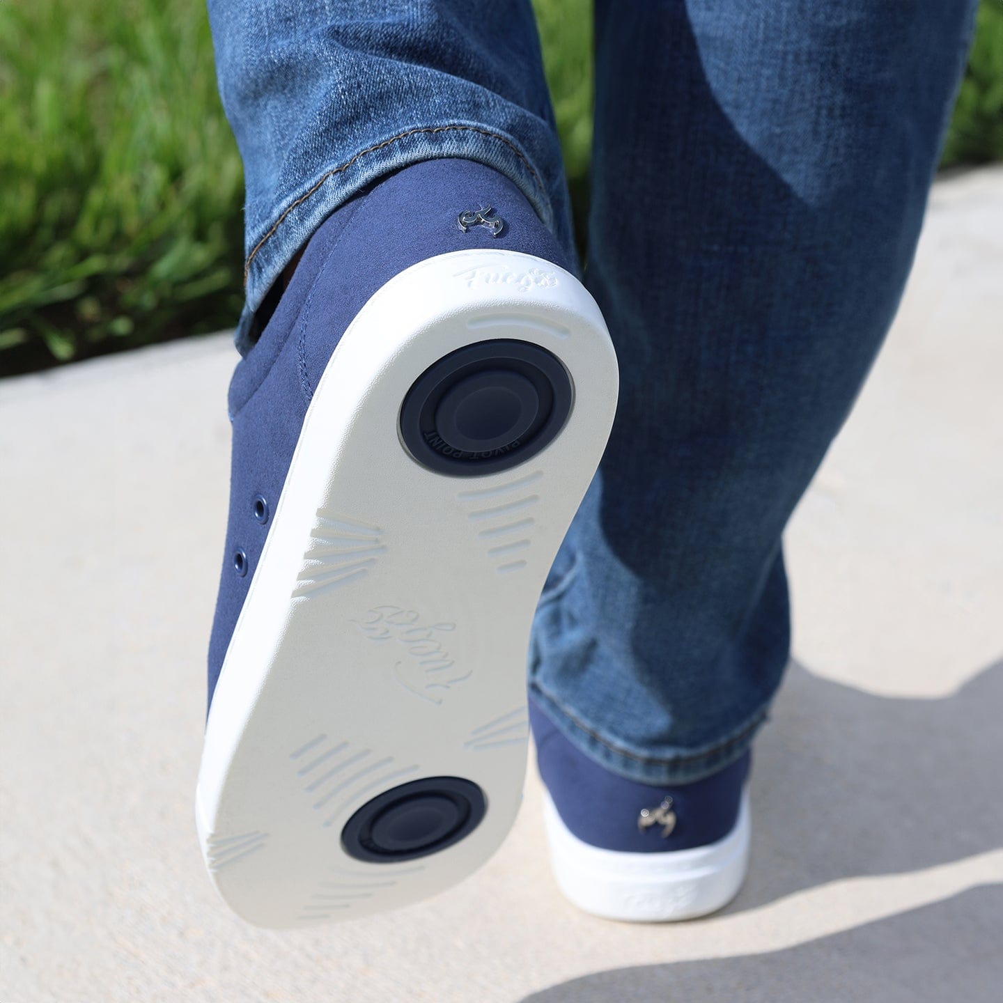 Fuego Sneakers Navy Blue | Low-top