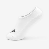 Fuego Apparel No-Show Socks | White (3-pairs)