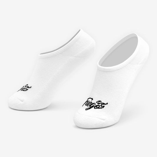 Fuego Apparel No-Show Socks | White (3-pairs)