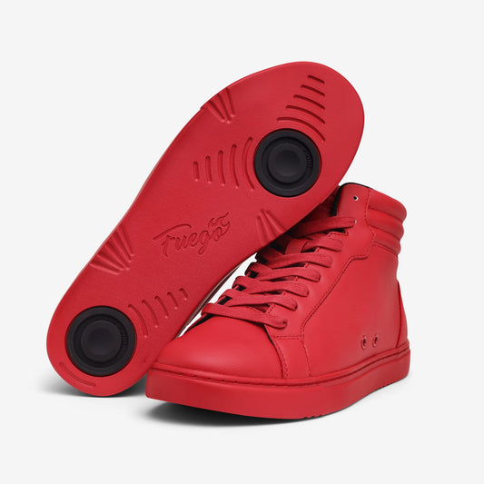 Fuego Sneakers Red High-top