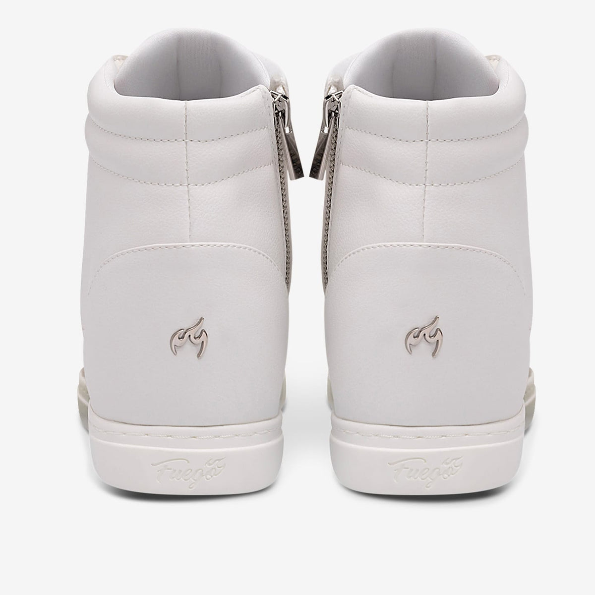 Fuego Sneakers White Wedge